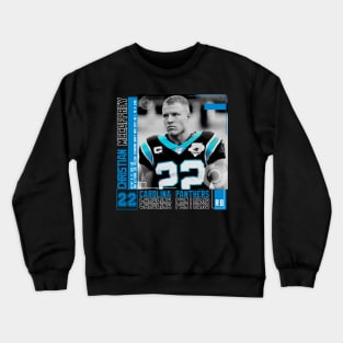 Christian Mccaffrey Paper Poster Crewneck Sweatshirt